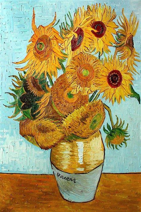 Vincent Van Gogh Sunflower Wallpapers - Top Free Vincent Van Gogh Sunflower Backgrounds ...