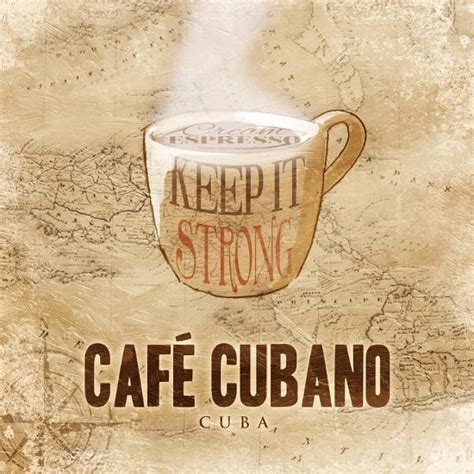 'Cafe Cubano' Art Print - OnRei | Art.com