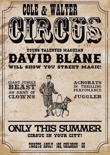 Victorian Poster | Vintage poster design, Circus poster, Victorian