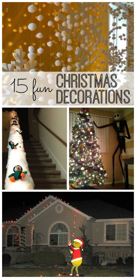 15 Fun Christmas Decorations - My Life and Kids