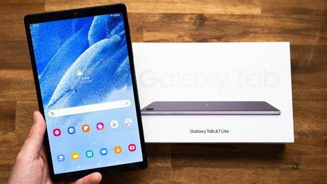 Samsung Galaxy Tab A7 Lite Unboxing & Hands On - YouTube