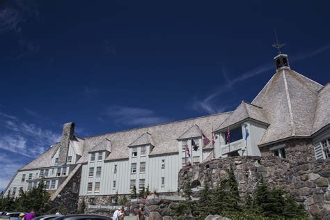 Timberline Lodge at the base of Mt. Hood. | Timberline lodge ...