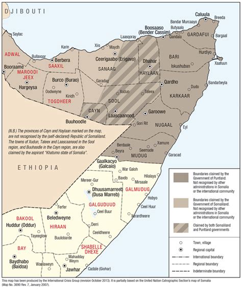 Terror Free Somalia Foundation: Puntland’s Boundary Issues: What Will ...