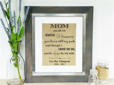 LOSS OF MOTHER Memorial Gift Mom Sympathy Gift Mother