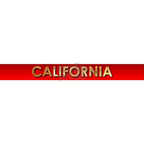 California License Plate Frame by VisioMart