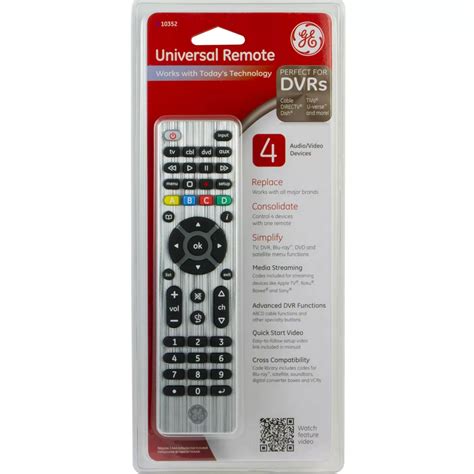 Ge Universal Remote, 4 Devices | Audio Accessories | Electronics | Shop ...