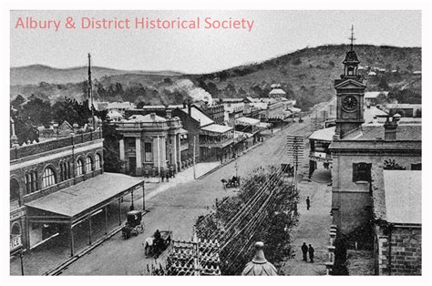 1890s Dean St Albury | Albury & District Historical Society Inc