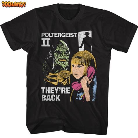 Poltergeist They're Back Carol Anne Black Shirts