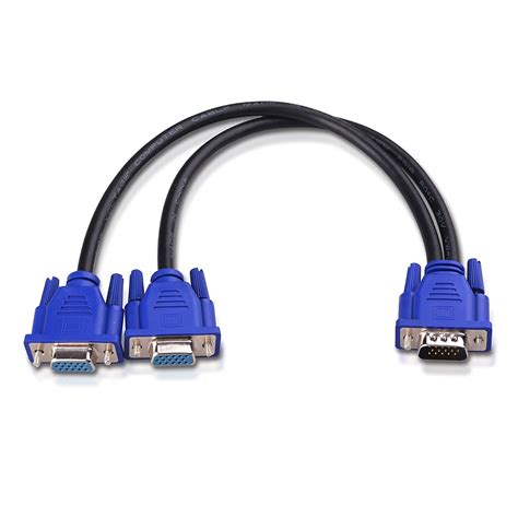 Cable Matters VGA Splitter Cable (VGA Y Splitter) for Screen ...