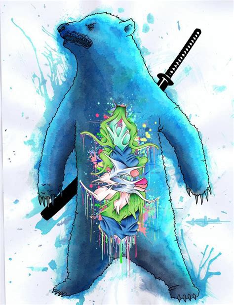 Blue Bear by Vision901 on DeviantArt