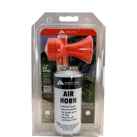 Ozark Trail Boat Accessories Sports and Marine Safety Air Horn 3.5 oz ...