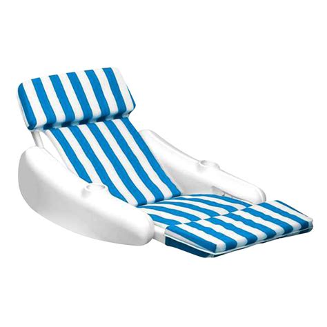 Swimline SunChaser Padded Swimming Pool Floating Lounge Chair-10010M ...