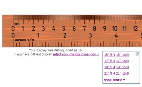 iRuler: Displays a Ruler on Your Computer Screen