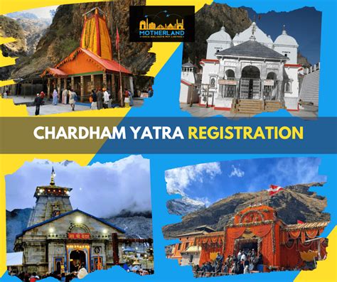 Chardham Yatra for 2023- Opening & closing date, registration process