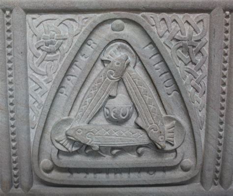 Celtic design | Baptismal Font, Abbey Church, Iona. | Jan Smith | Flickr