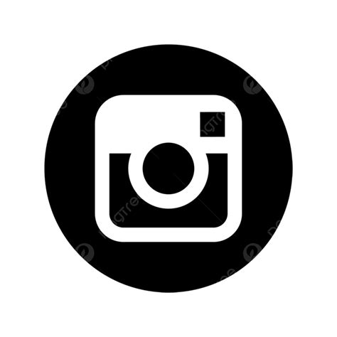 Instagram White Silhouette PNG Images, Instagram Black White Icon, Instagram Icons, Black Icons ...