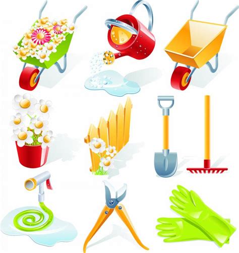 Gardening Tools (7995) Free EPS Download / 4 Vector