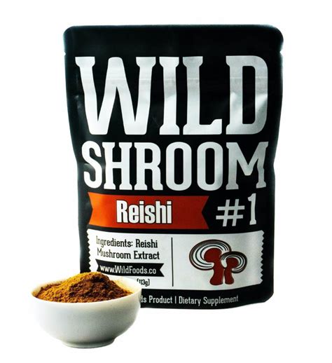 Shroom #1 Reishi Mushroom Extract 10:1 | www.wildorganicliving.com