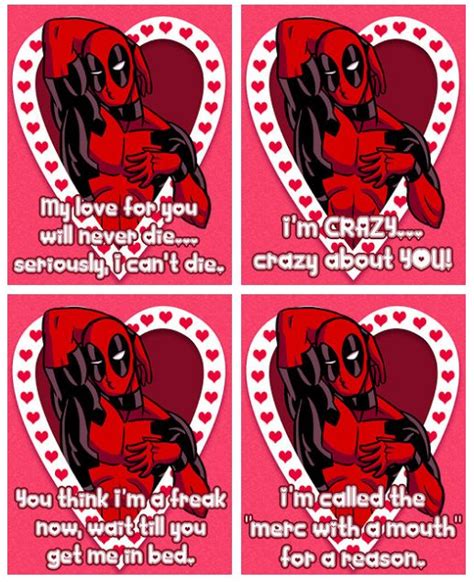 Deadpool Valentines Love Quotes. QuotesGram