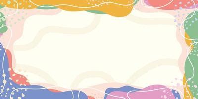 Colorful Background Border
