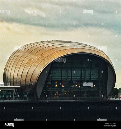 IMAX at Glasgow Science Centre on the river Clyde in Glasgow, Scotland ...