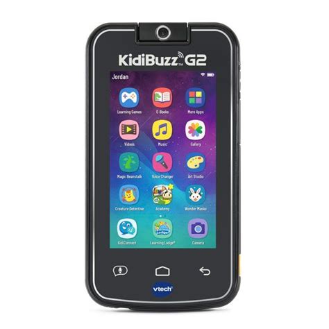 VTech KidiBuzz G2 Kid Electronic Smart Device with KidiConnect, Black - Walmart.com in 2021 ...