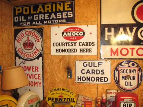 For The Garage: Vintage Signs – Barn Finds