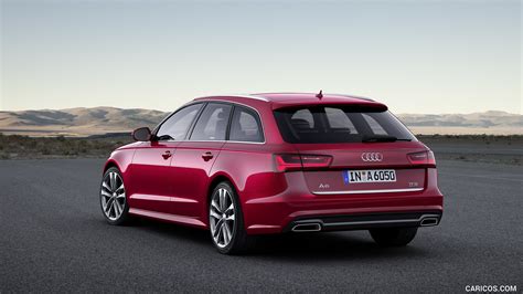 2017 Audi A6 Avant quattro (Color: Matador Red) - Rear | Caricos