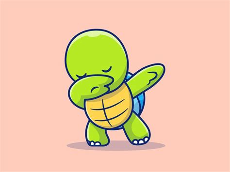 Turtle 🐢🐢 | Cute turtle cartoon, Turtle drawing, Cartoon turtle