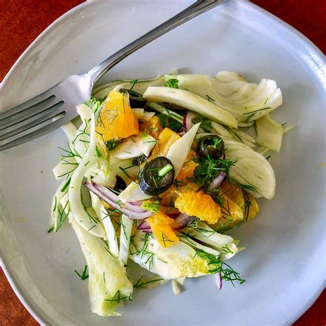 Spanish Orange And Fennel Salad