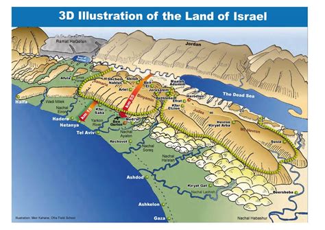 Elevation Map Of Jerusalem - Gisele Ermentrude