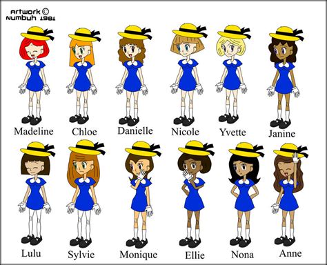 Madeline and Friends in Anime style (2000 version) by Numbuh1981 on ...