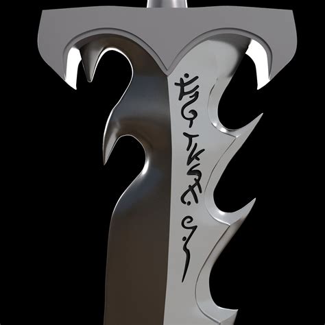 Oathbringer Shardblade 3D model 3D printable | CGTrader