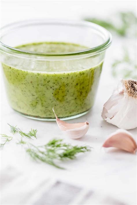 Make This Garlic Herb Sauce + Use It For a Week's Worth of Dinners | Hello Glow