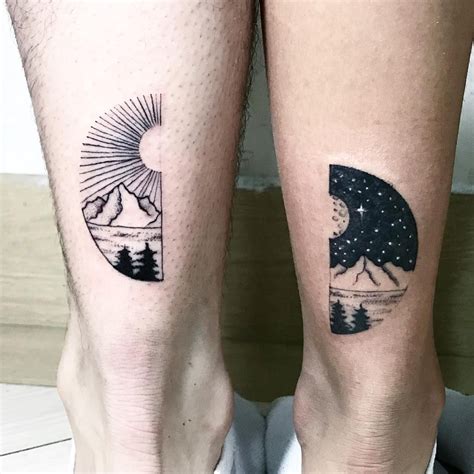 creative couple tattoo ideas © 💘💘💘 Think and Drink Tattoo #tattooideas ...