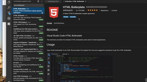 How To Get Html Boilerplate In Visual Studio Code