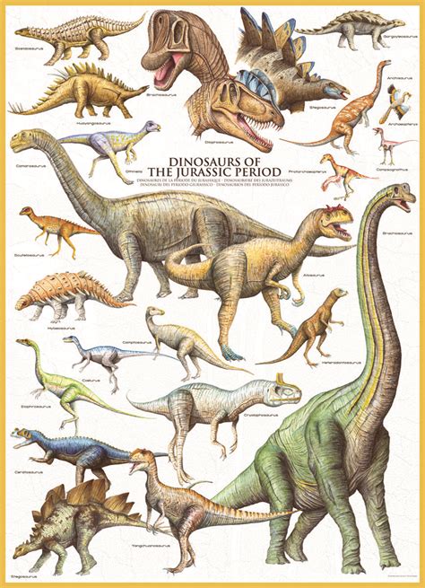 EuroGraphics Dinosaurs Jurassic 1000-Piece Puzzle. Over 20 of the ...