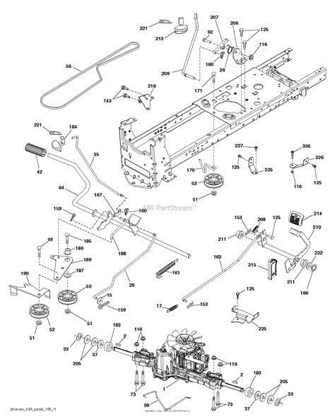 Husqvarna Yth22V46 Deck Belt Diagram - Goimages Vision