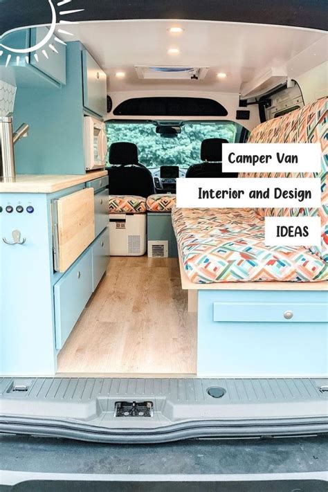 15 Small Camper Van Interior and Design Ideas | Campervan interior, Van ...