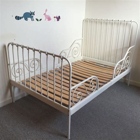 White metal ikea toddler bed frame MINNEN | in Frenchay, Bristol | Gumtree