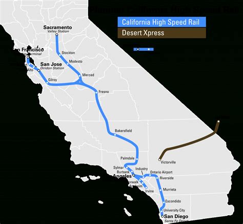 California High Speed Rail Progress Map | Printable Maps