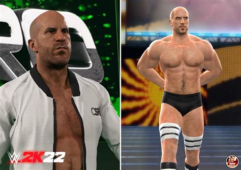 Cesaro: WWE 2K22 vs. WWE 2K14 : WWEGames