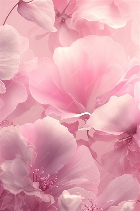 Pink Flower Background Wallpaper