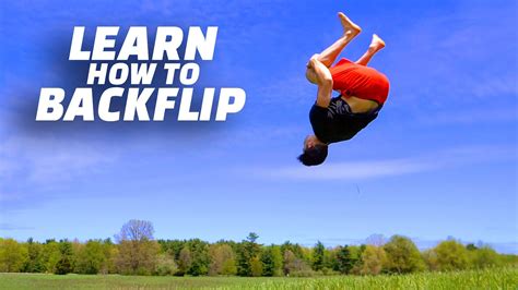 The Ultimate Beginner How to Backflip Tutorial - YouTube