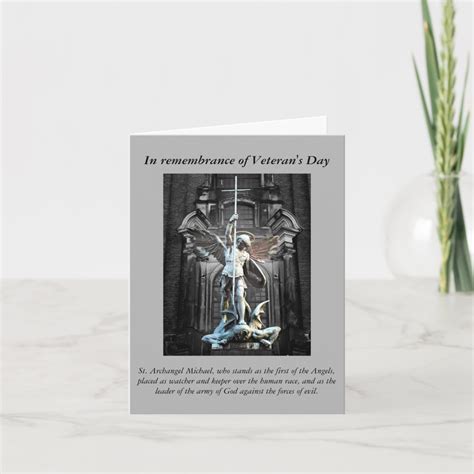 Veteran's Day Prayer Card | Zazzle