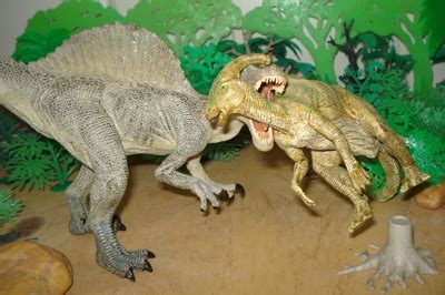 The Papo Spinosaurus is one of the most versatile Dinosaur toys.