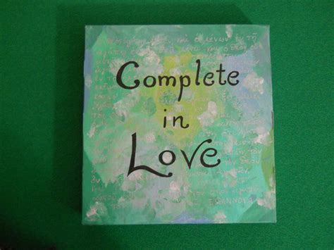 Complete in Love Word Art - Etsy