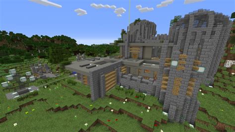 Modern Concrete Castle Minecraft Map