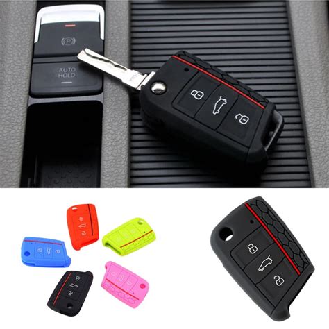 Car Accessories Key Case Key Bag Key Cover For Volkswagen for VW Golf 7 ...