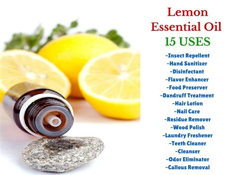 22 Lemon essential oil uses and benefits